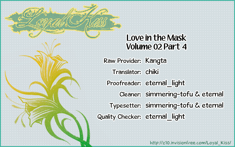 Love in the Mask Chapter 8 page 1 - Chapter 8