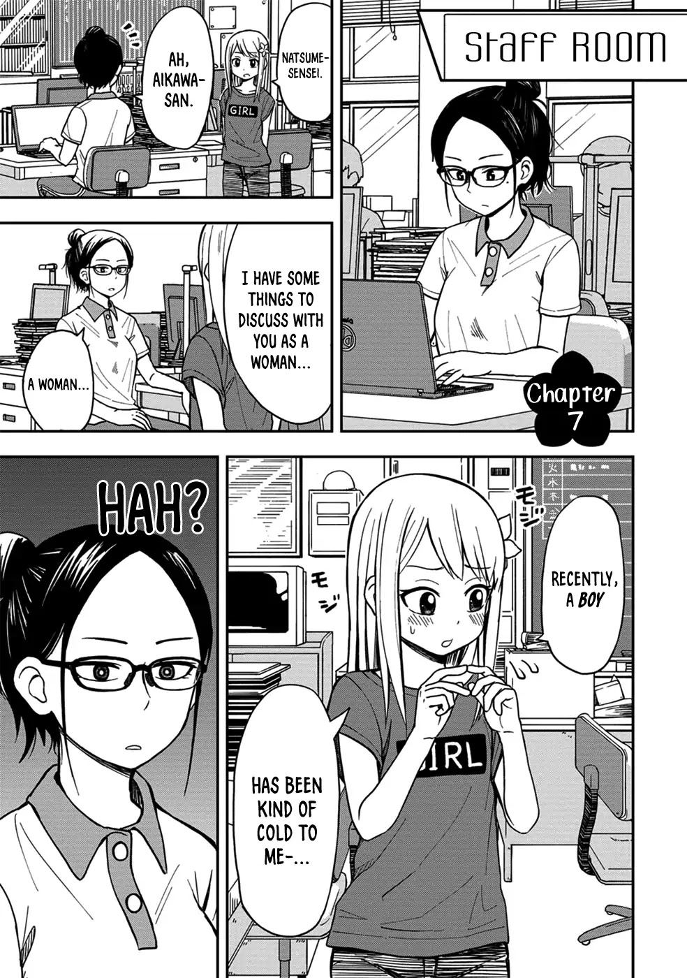 Love is Still Too Early for Himeno-chan Chapter 7 page 1 - Chapter 7