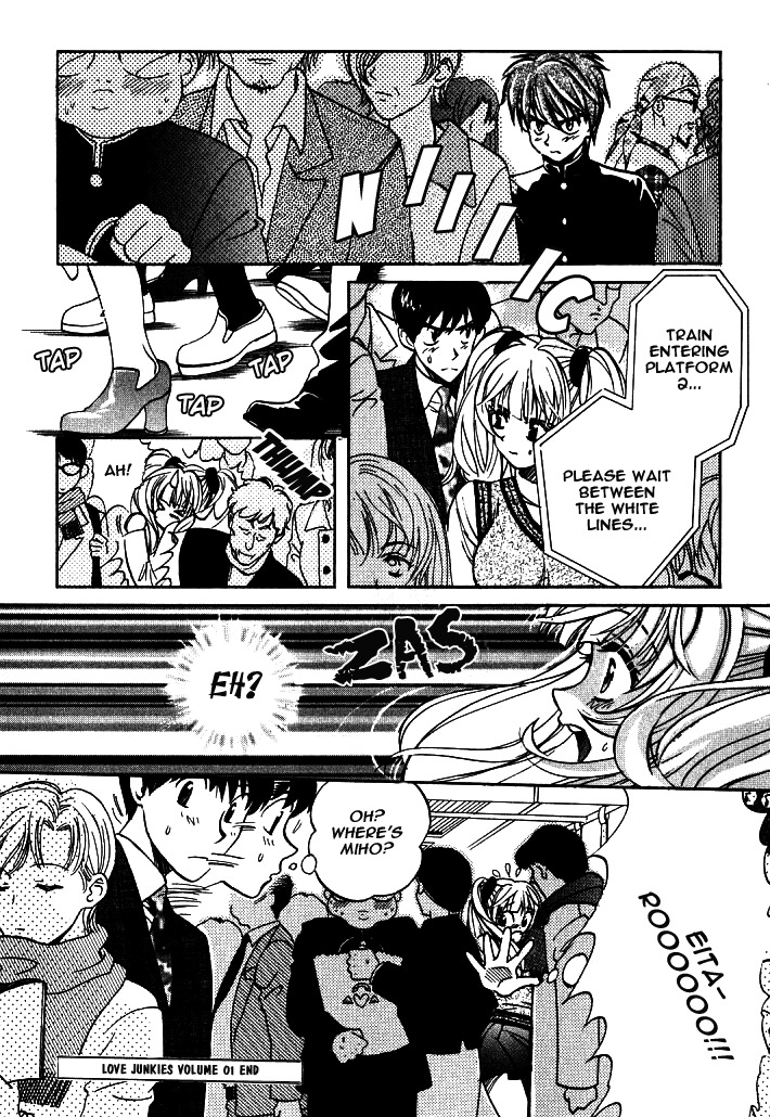 Love Junkies Chapter 10 page 20 - Chapter 10: Be Careful with The Packed Trains