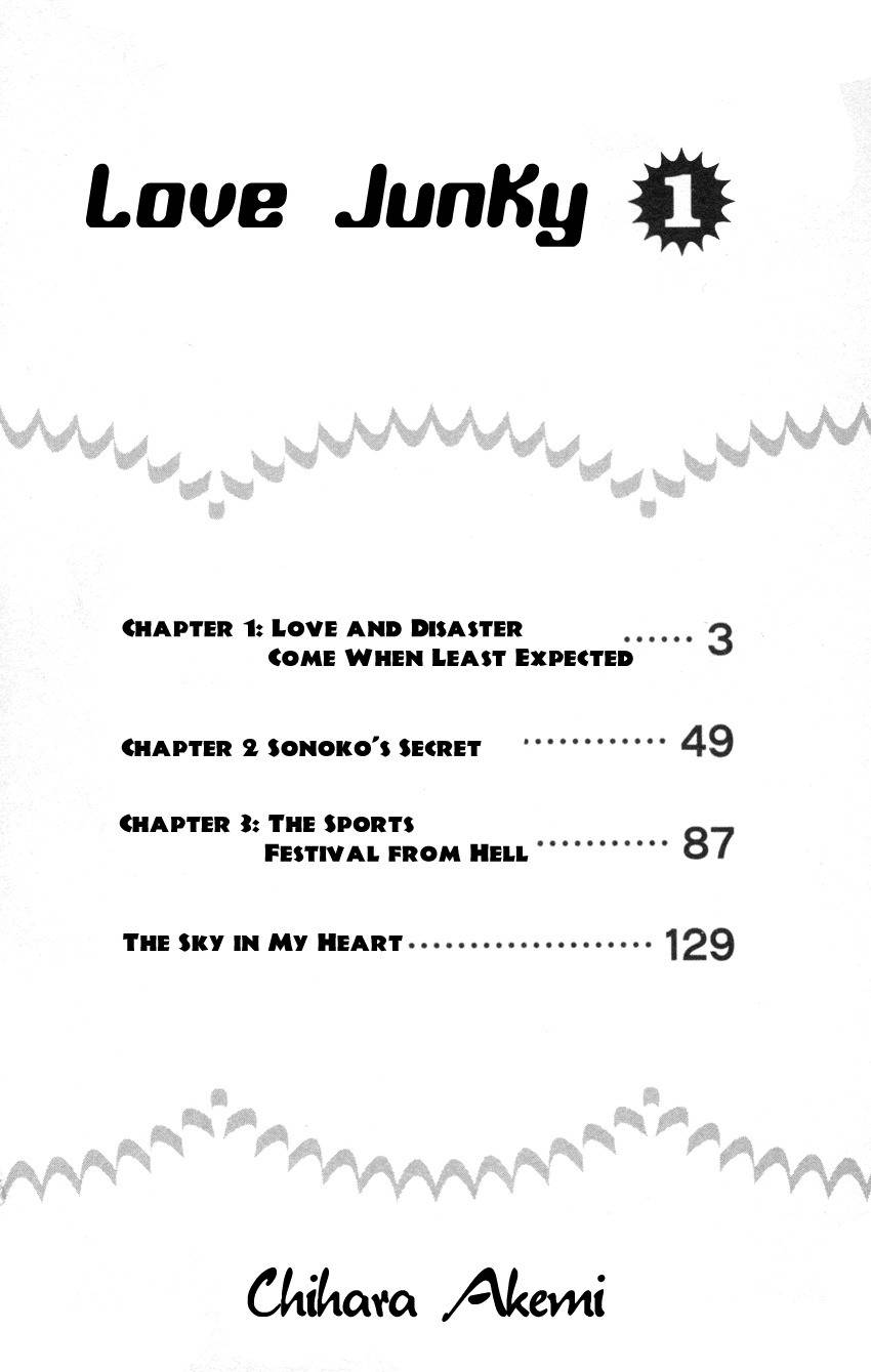 Love Junky Chapter 1 page 4 - Chapter 1: Love and Disaster Come When Least Expected