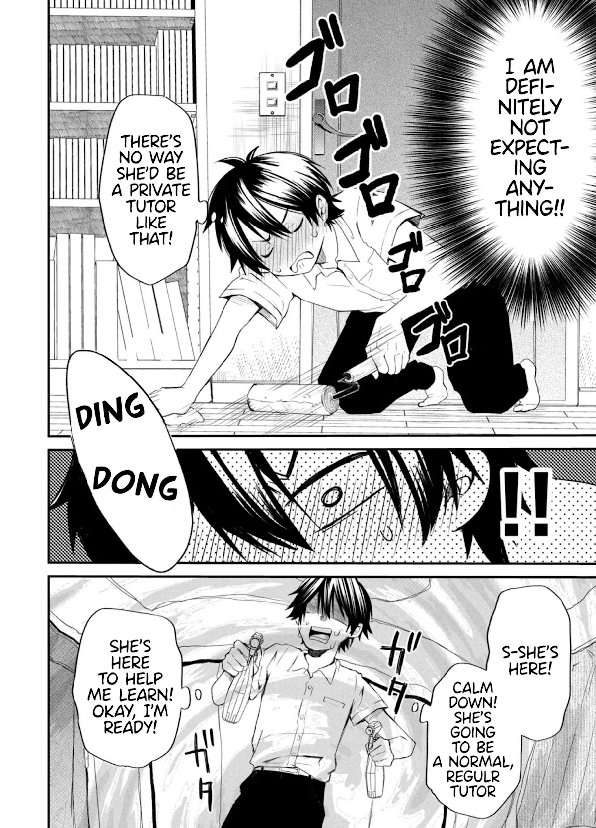 Love-Kyo ~My private tutor is too xxx for me to study~ Chapter 1 page 13 - Chapter 1: Do you like an Onee-san that is XXX?
