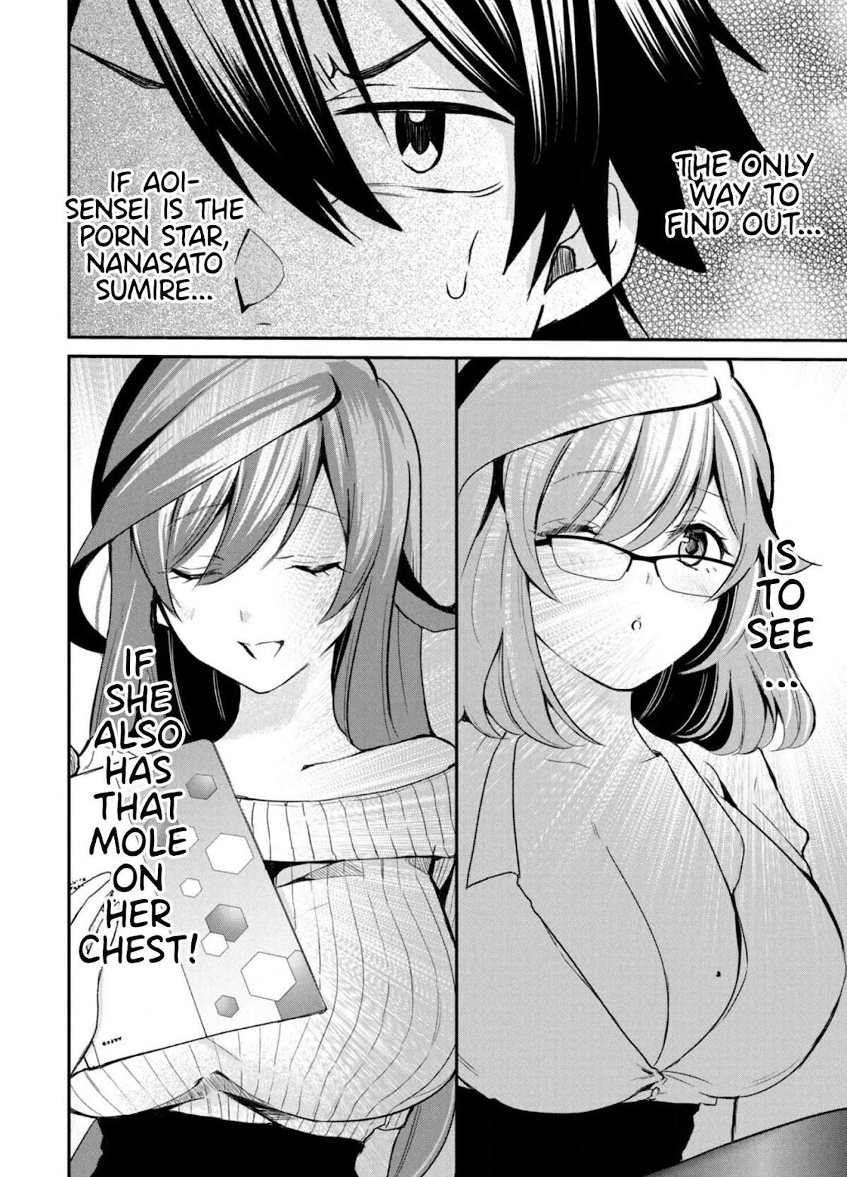 Love-Kyo ~My private tutor is too xxx for me to study~ Chapter 4 page 3 - Chapter 4: Do you have XXX on your chest?