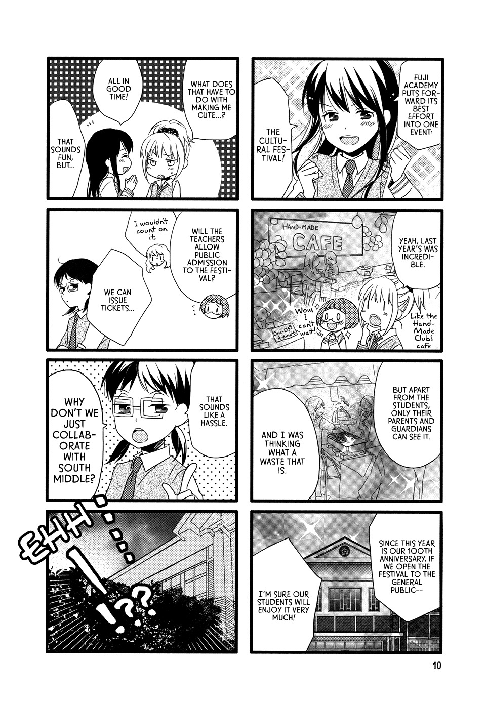 Love Lab (Ruri Miyahara) Chapter 10.1 page 8 - Vol.10 Chapter 1
