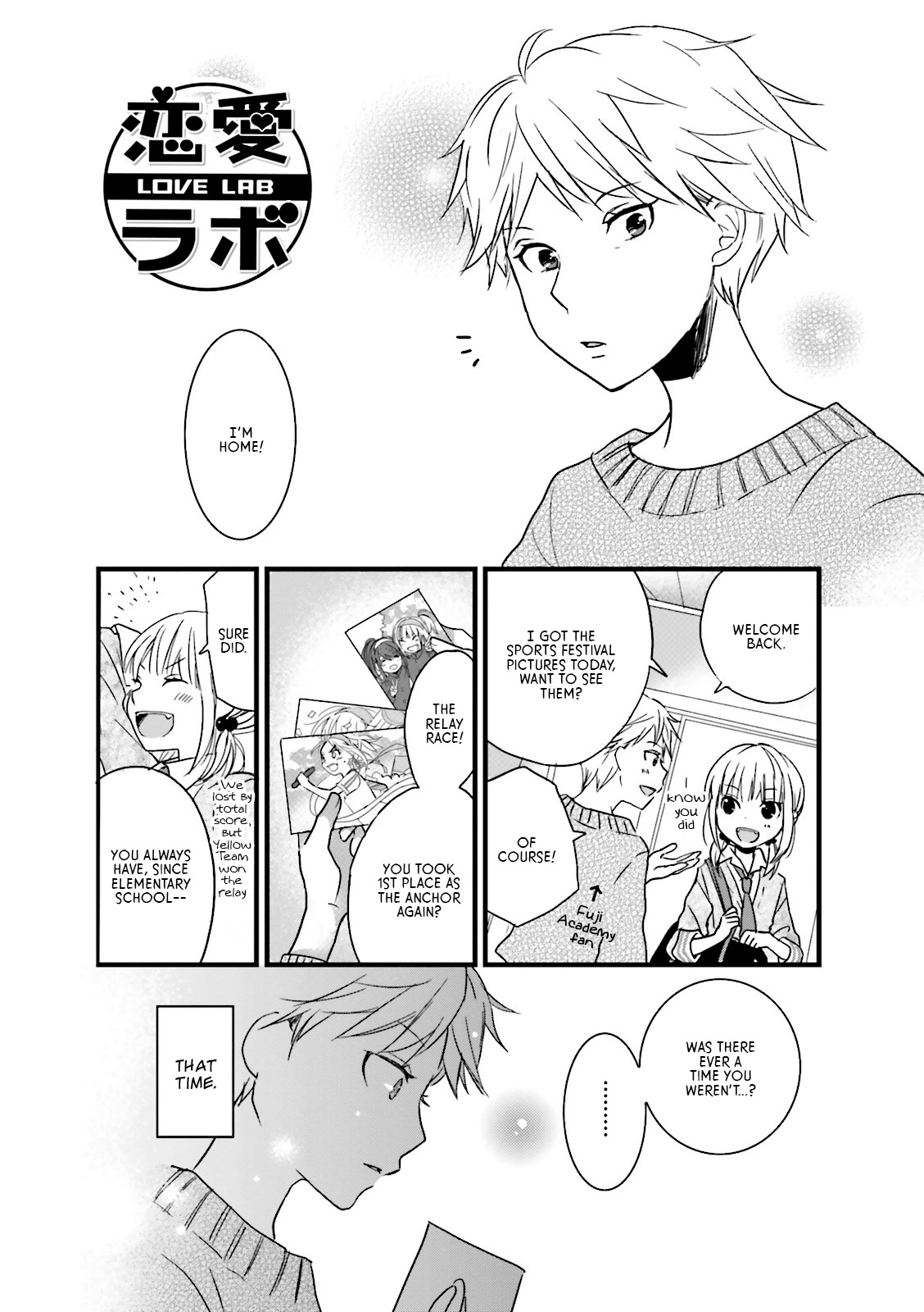 Love Lab (Ruri Miyahara) Chapter 10.10 page 1 - Vol.10 Chapter 10