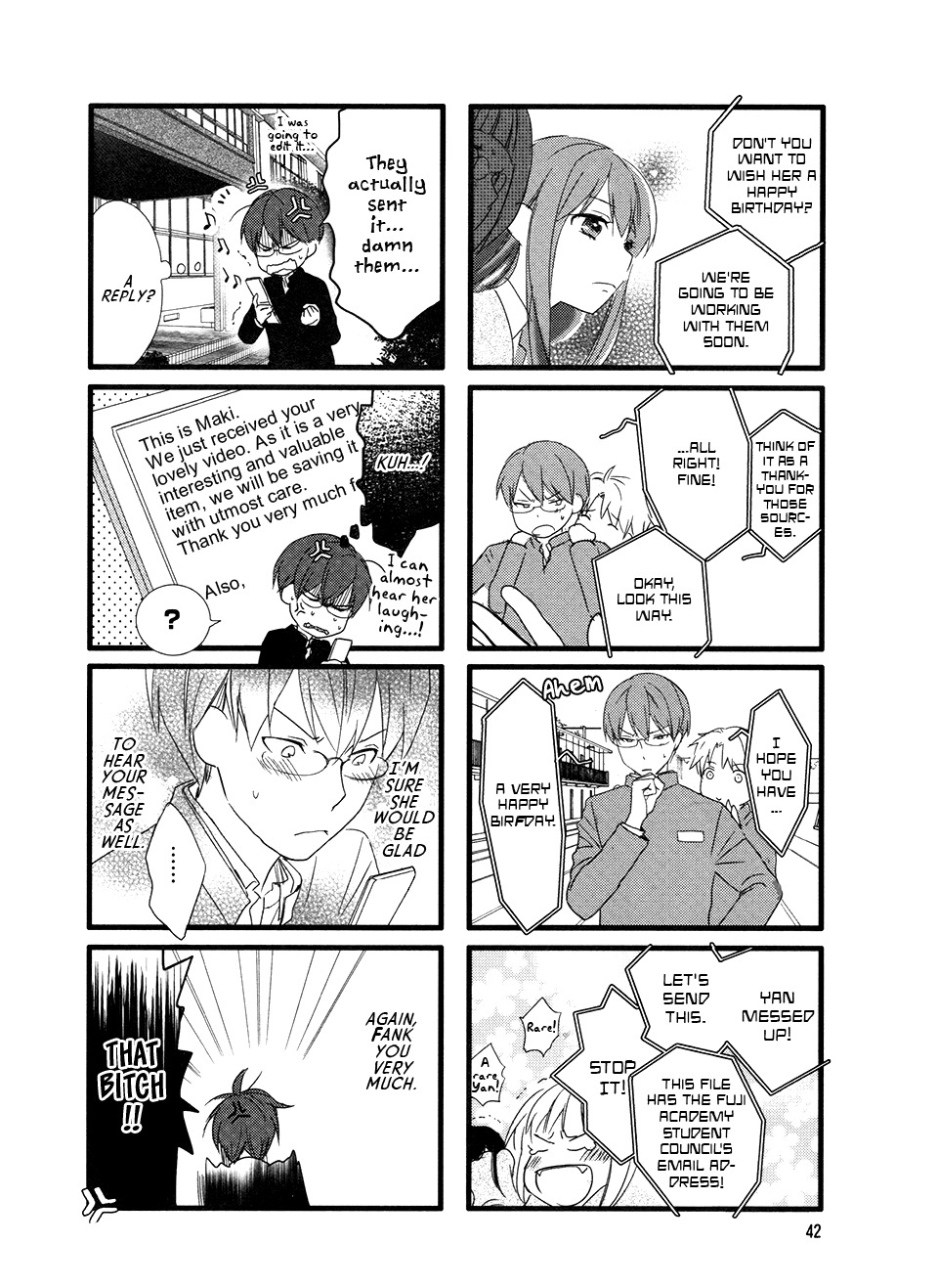 Love Lab (Ruri Miyahara) Chapter 10.5 page 8 - Vol.10 Chapter 5