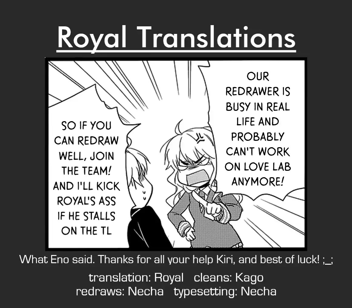 Love Lab (Ruri Miyahara) Chapter 11.8 page 10 - Vol.11 Chapter 8