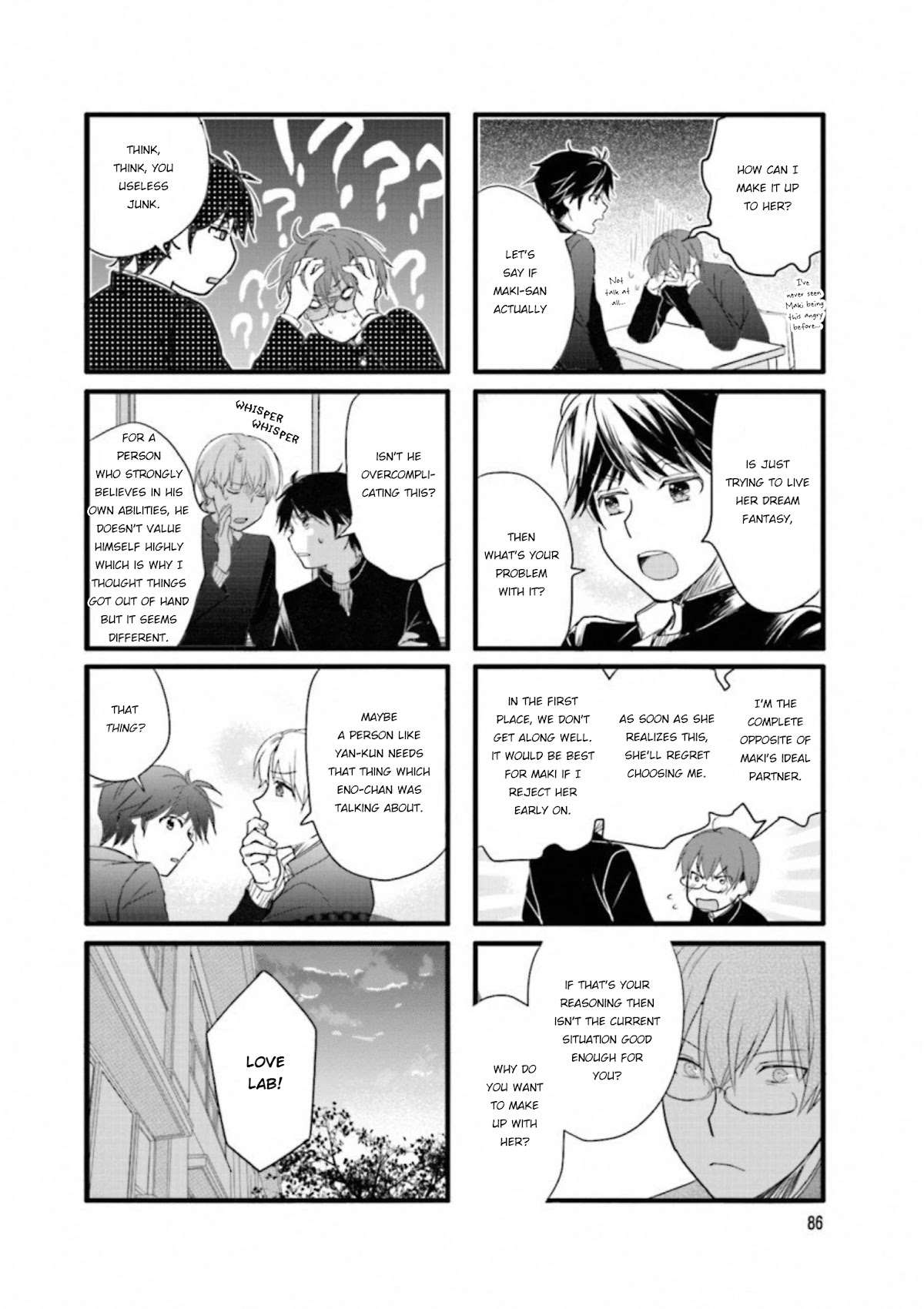 Love Lab (Ruri Miyahara) Chapter 15.10 page 8 - Vol.15 Chapter 10