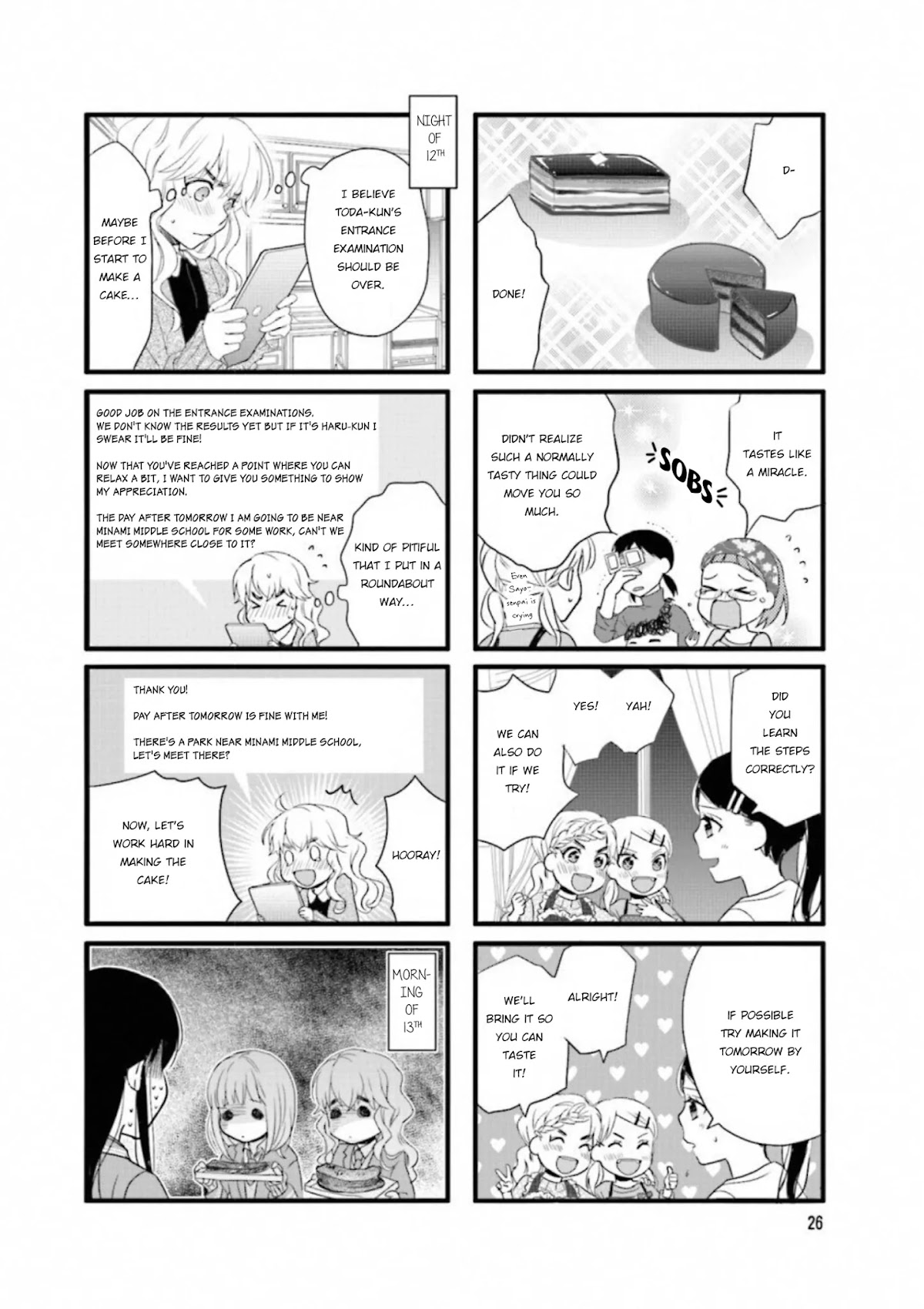 Love Lab (Ruri Miyahara) Chapter 15.3 page 8 - Vol.15 Chapter 3