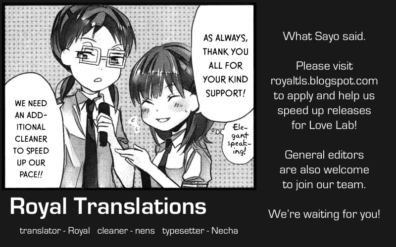 Love Lab (Ruri Miyahara) Chapter 7.8 page 9 - Vol.7 Chapter 8