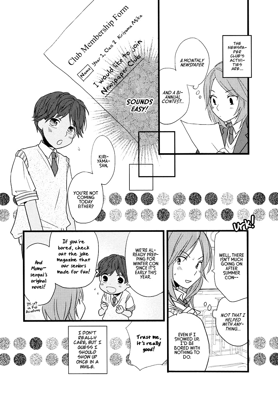 Love Lab (Ruri Miyahara) Chapter 8.12 page 3 - Vol.8 Chapter 12