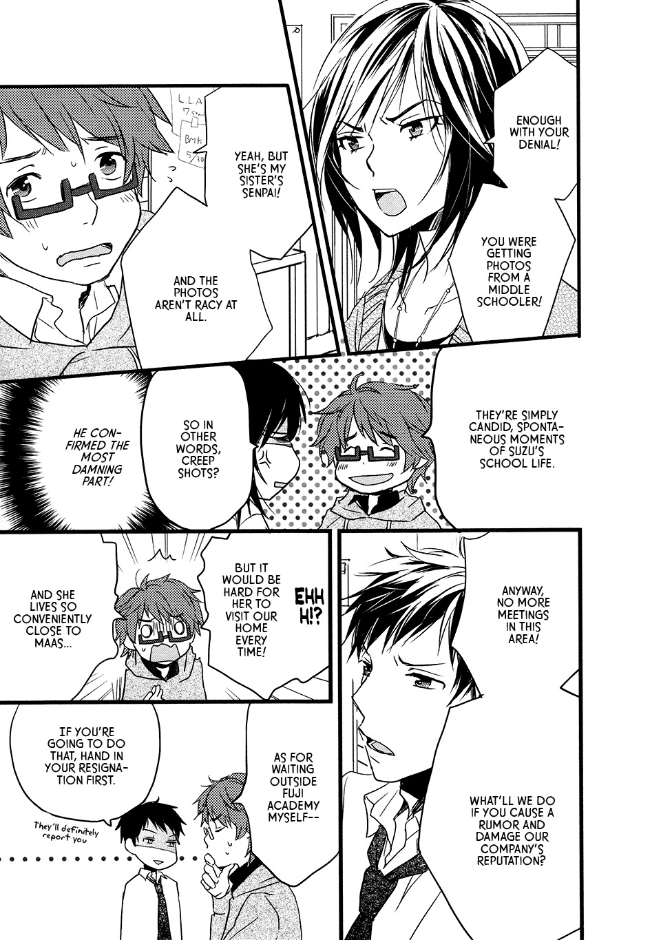 Love Lab (Ruri Miyahara) Chapter 9.5 page 3 - Vol.9 Chapter 5