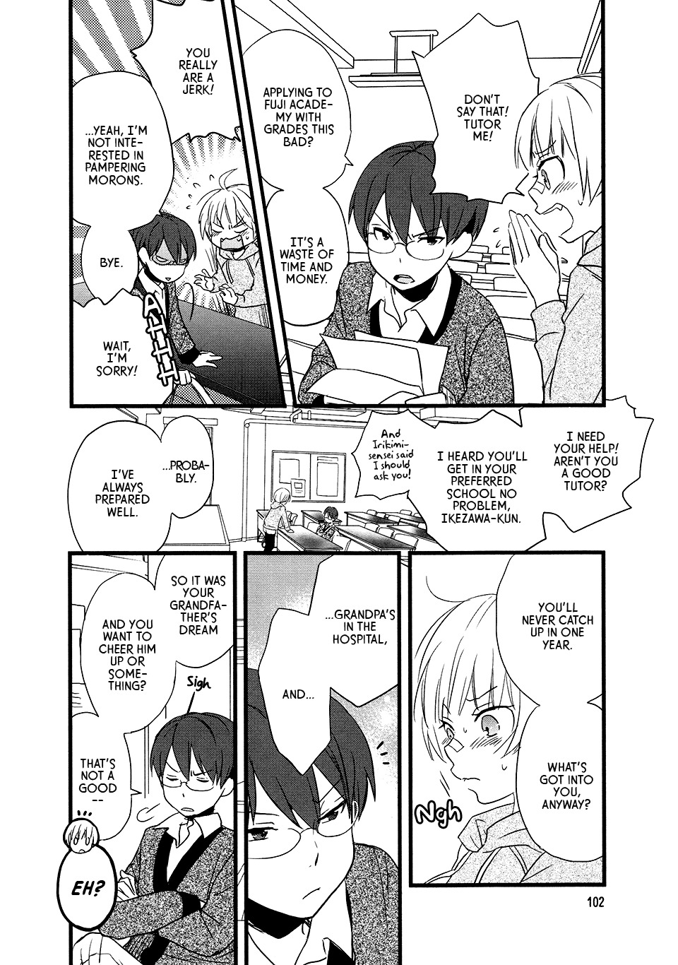 Love Lab (Ruri Miyahara) Chapter 9.7 page 10 - Vol.9 Chapter 7