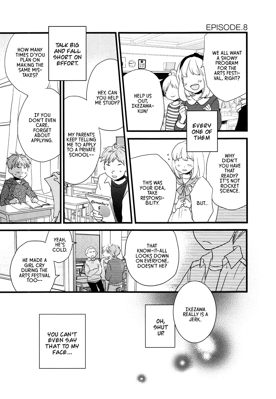 Love Lab (Ruri Miyahara) Chapter 9.8 page 1 - Vol.9 Chapter 8