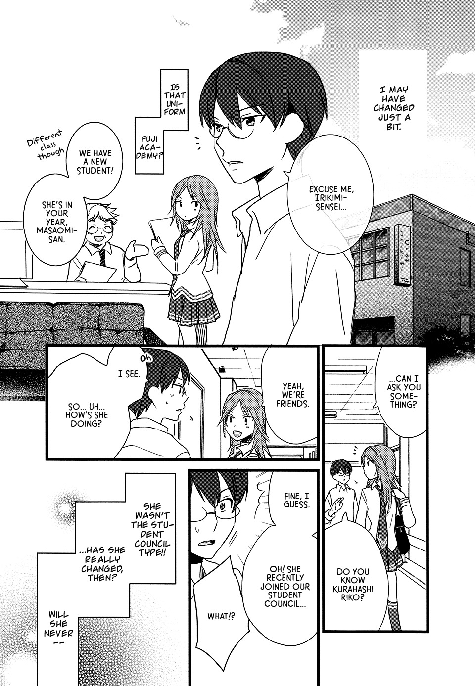 Love Lab (Ruri Miyahara) Chapter 9.8 page 15 - Vol.9 Chapter 8