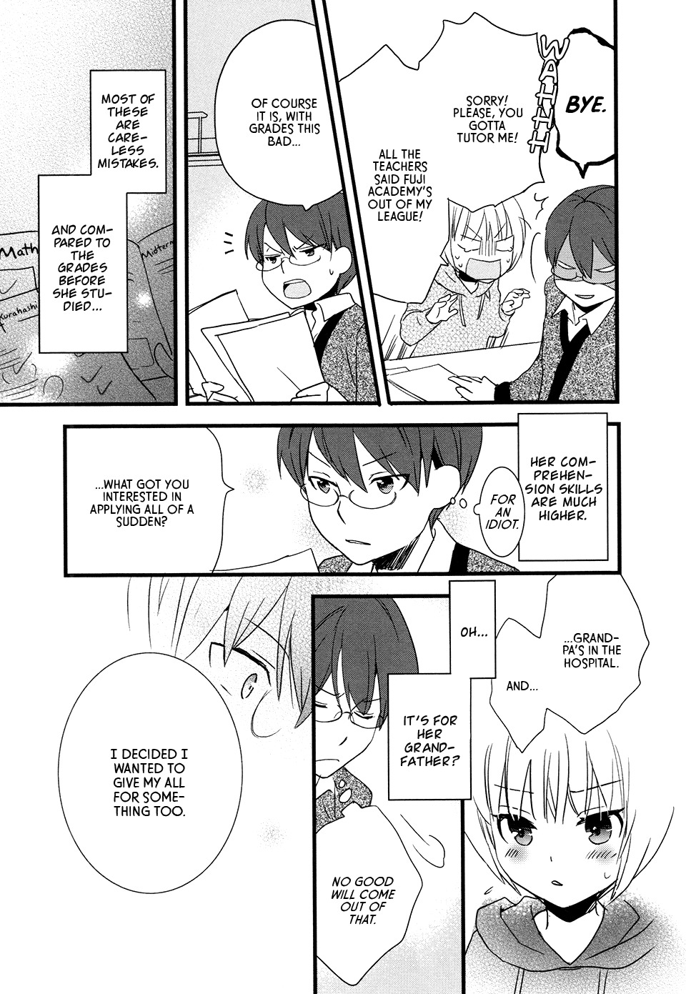 Love Lab (Ruri Miyahara) Chapter 9.8 page 3 - Vol.9 Chapter 8
