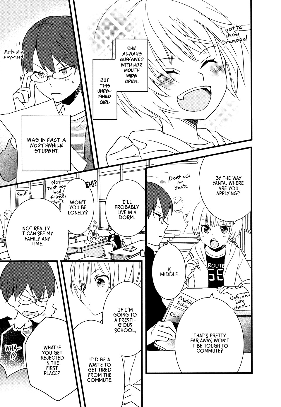 Love Lab (Ruri Miyahara) Chapter 9.8 page 5 - Vol.9 Chapter 8