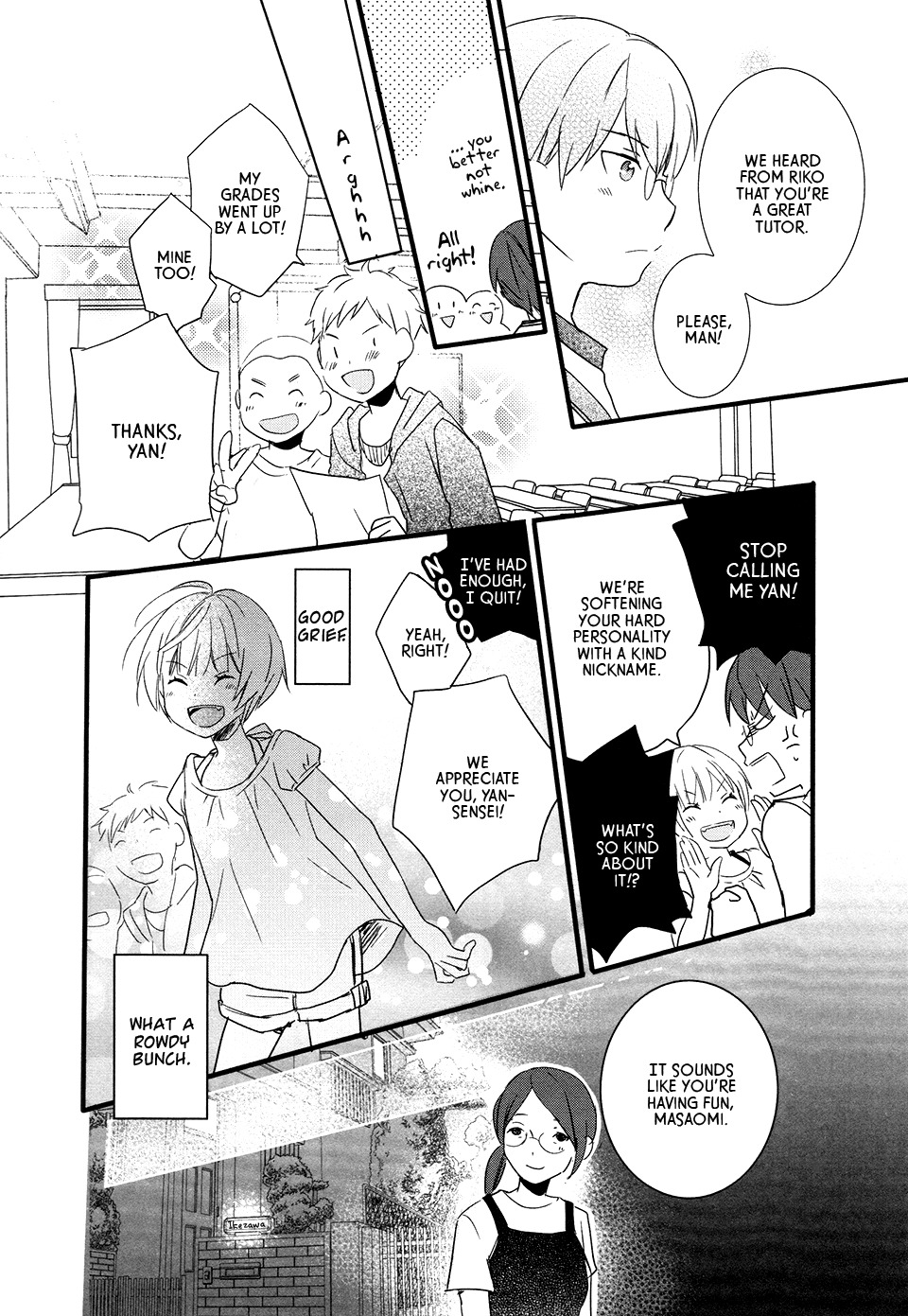 Love Lab (Ruri Miyahara) Chapter 9.8 page 8 - Vol.9 Chapter 8