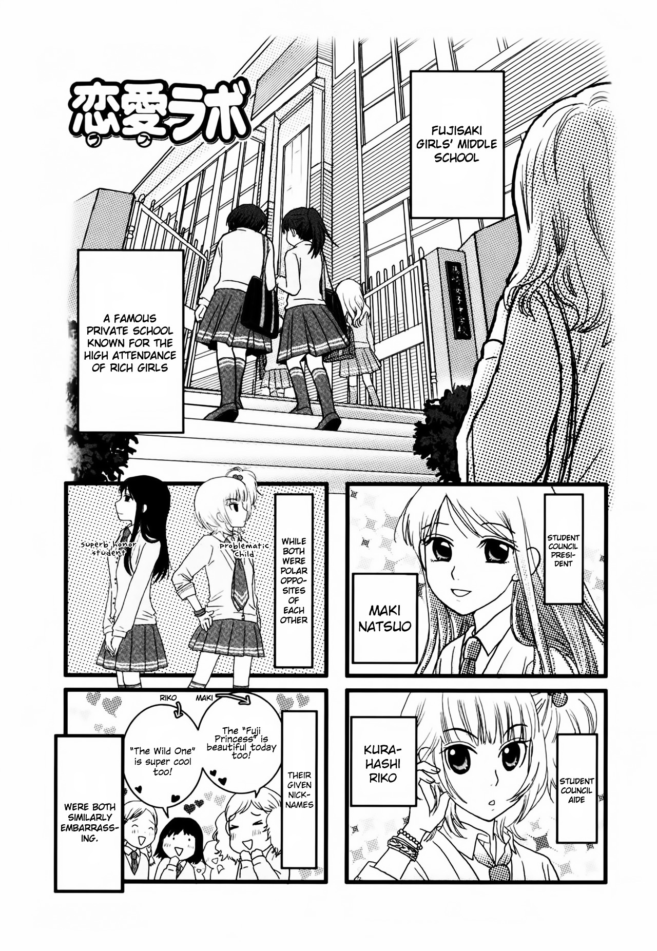 Love Lab Chapter 6 page 1 - Chapter 6