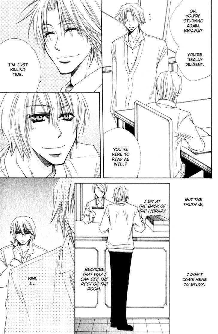 Love-Letter of Flowers Chapter 4 page 4 - Chapter 4 : Again Tomorrow, In The Library