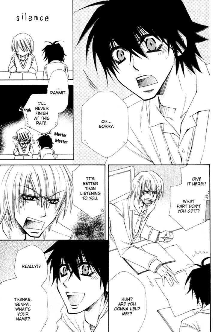 Love-Letter of Flowers Chapter 4 page 6 - Chapter 4 : Again Tomorrow, In The Library
