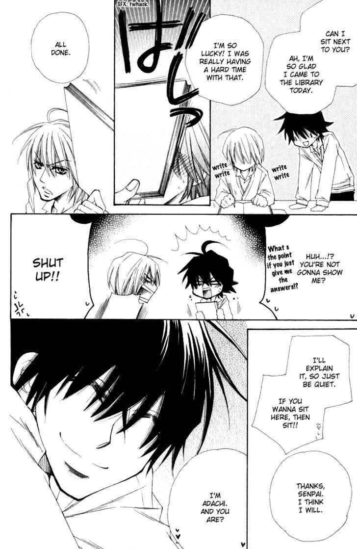 Love-Letter of Flowers Chapter 4 page 7 - Chapter 4 : Again Tomorrow, In The Library