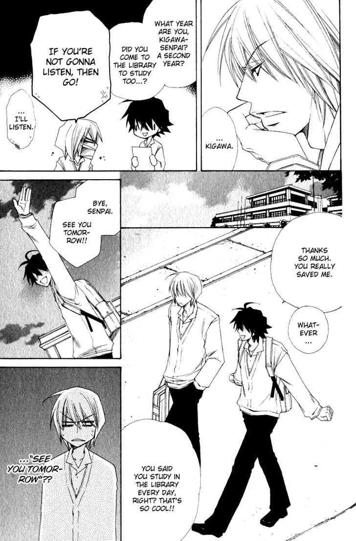 Love-Letter of Flowers Chapter 4 page 8 - Chapter 4 : Again Tomorrow, In The Library