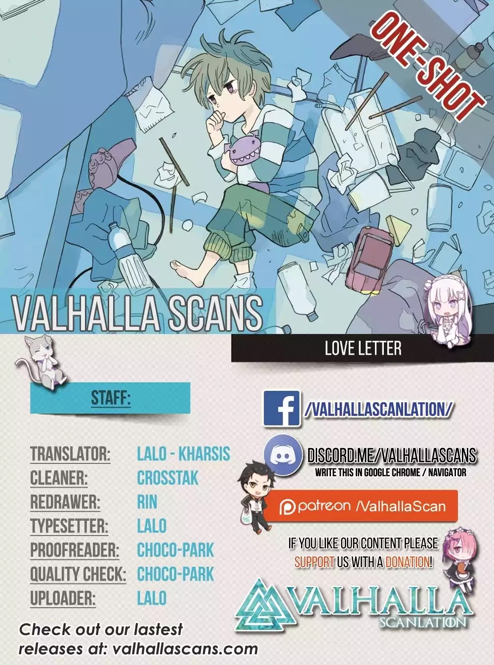 Love Letter (Ozaki Kaori) Chapter 0 page 1 - Chapter 0: [One-shot]