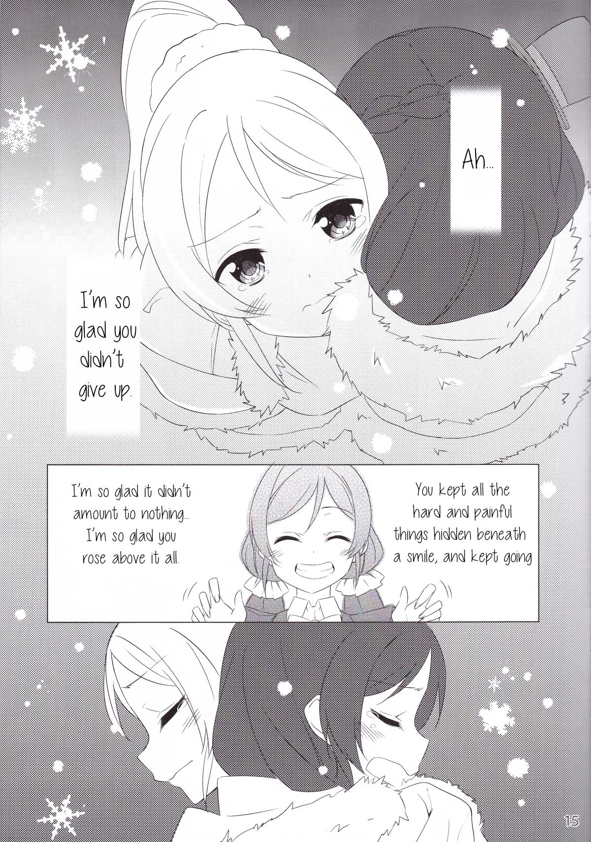 Love Live! - Chisa na Shiawase wo Yuki no Youni Takusan Anata ni Furi Sosogitai Kara Chapter 0.2 page 14 - Chapter 0 v2 : Like the Falling Snow, I Want to Rain Many Small Joys Upon You [Comp...