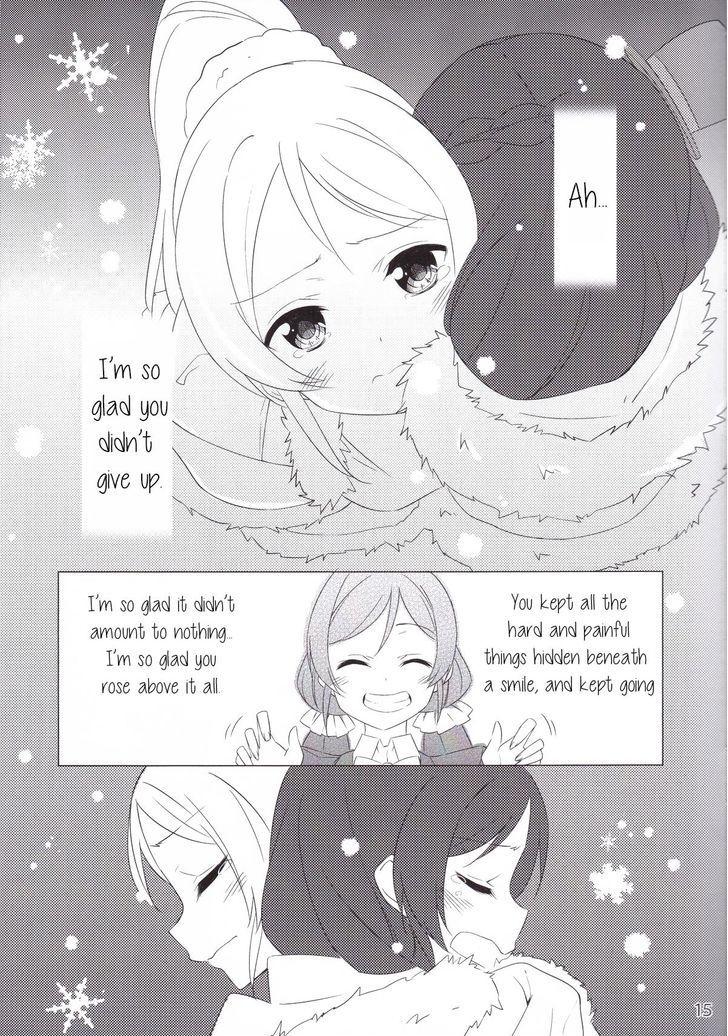 Love Live! - Chisa na Shiawase wo Yuki no Youni Takusan Anata ni Furi Sosogitai Kara Chapter 1 page 14 - Chapter 1 : Like the Falling Snow, I Want to Rain Many Small Joys Upon You