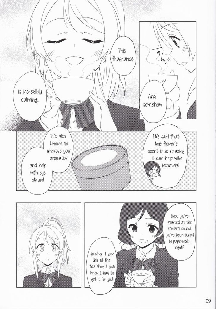 Love Live! - Chisa na Shiawase wo Yuki no Youni Takusan Anata ni Furi Sosogitai Kara Chapter 1 page 9 - Chapter 1 : Like the Falling Snow, I Want to Rain Many Small Joys Upon You