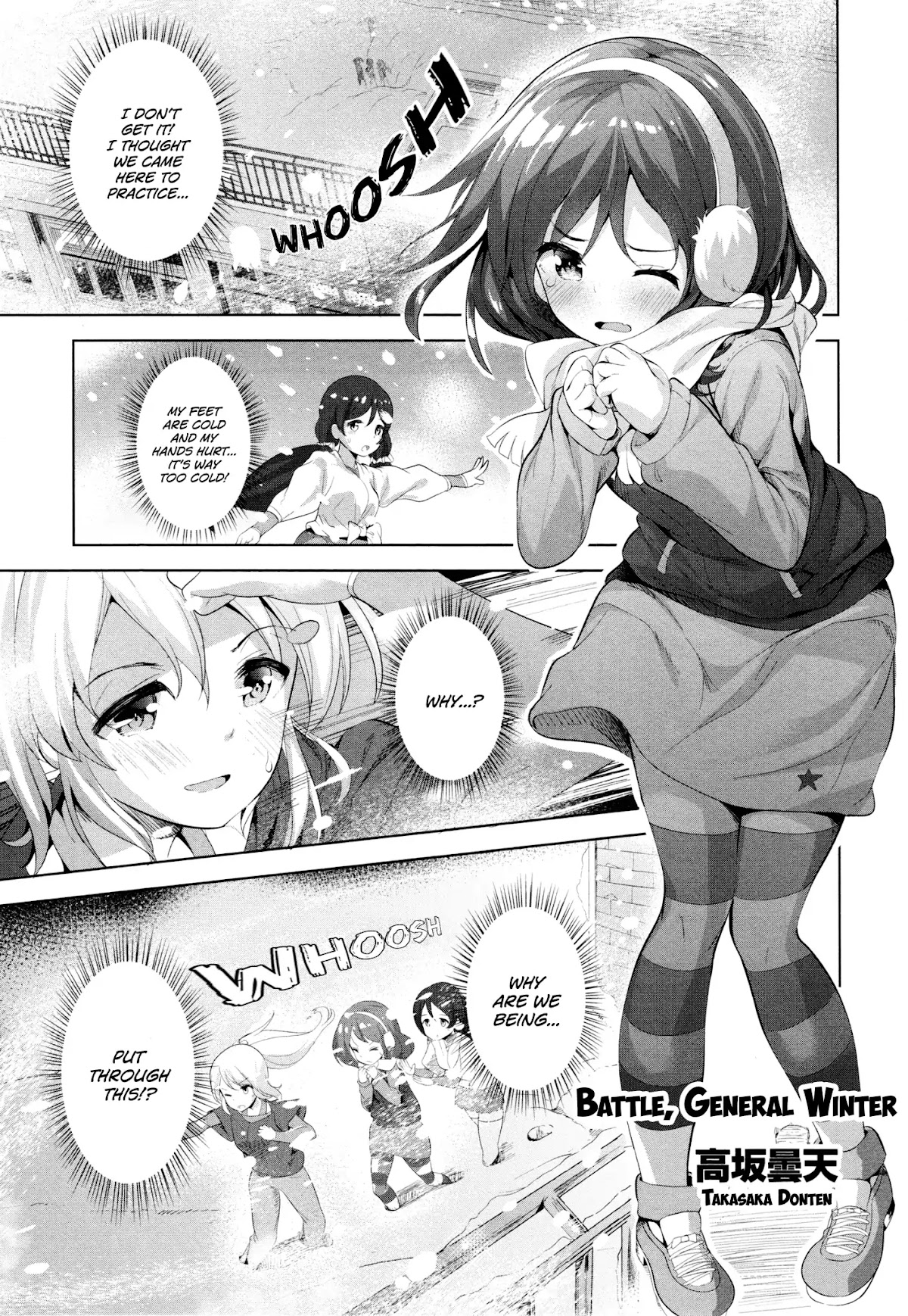Love Live! Comic Anthology µ's Precious Days Chapter 10 page 1 - Chapter 10: Battle, General Winter (Takasaka Donten)
