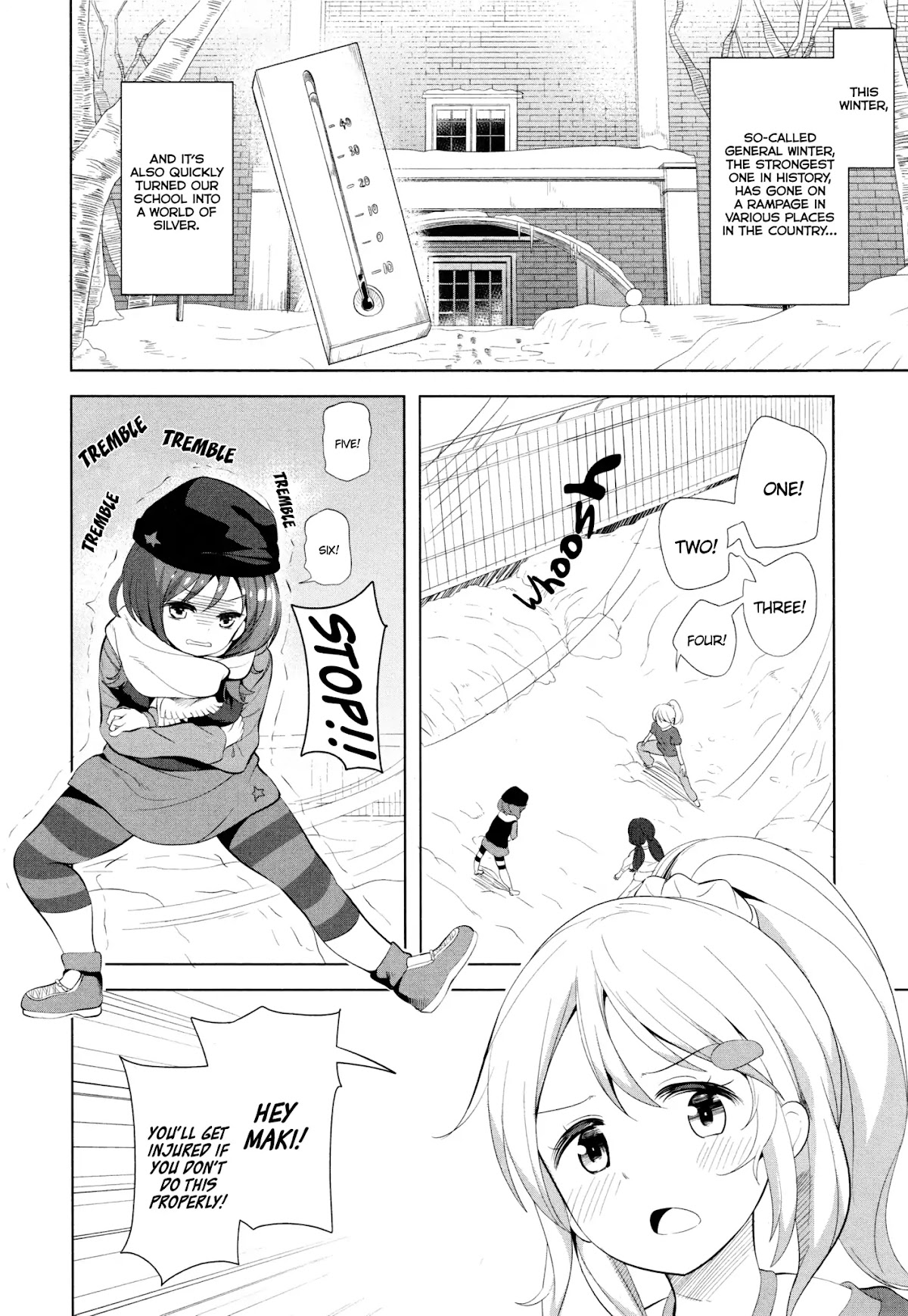 Love Live! Comic Anthology µ's Precious Days Chapter 10 page 2 - Chapter 10: Battle, General Winter (Takasaka Donten)
