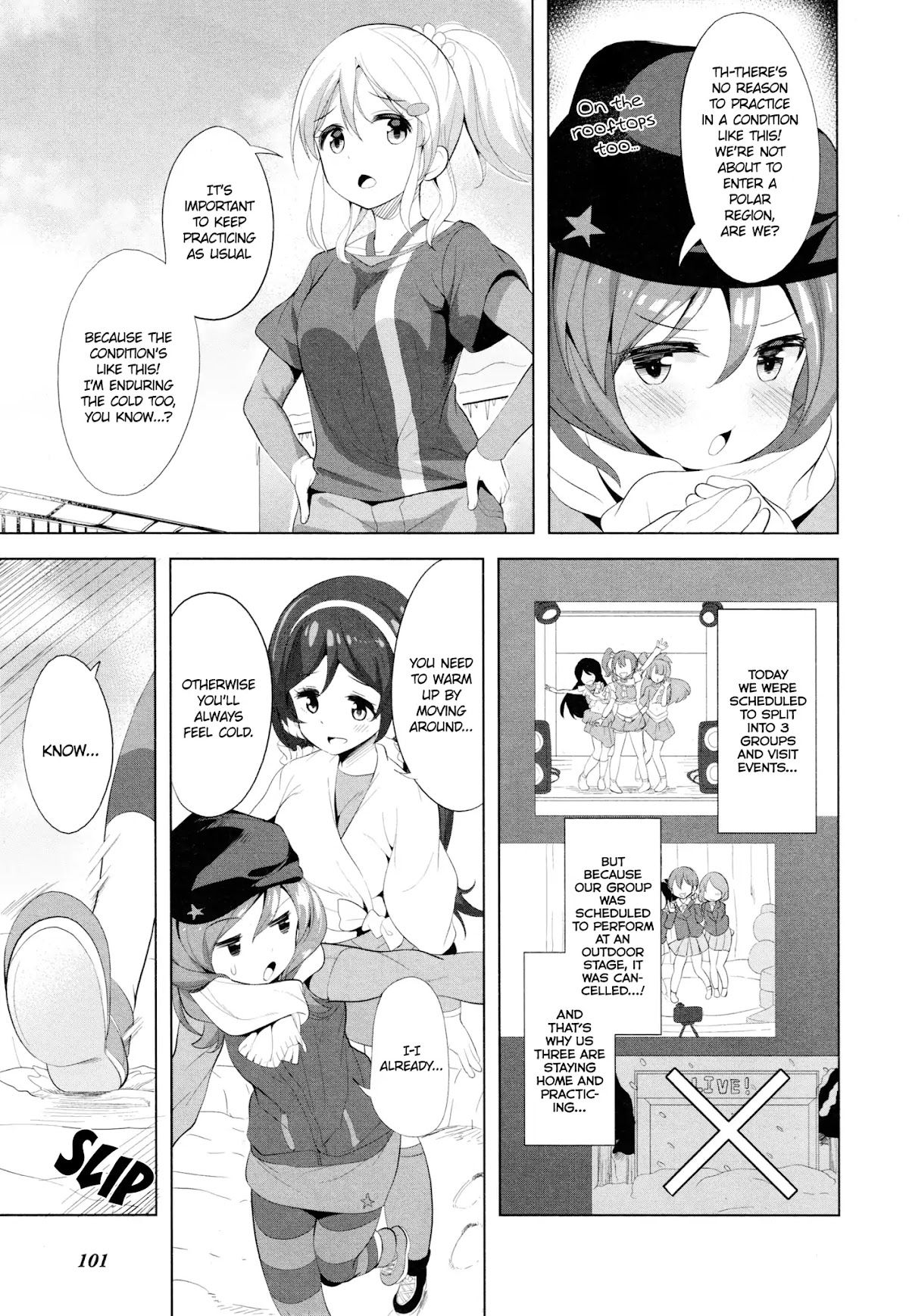 Love Live! Comic Anthology µ's Precious Days Chapter 10 page 3 - Chapter 10: Battle, General Winter (Takasaka Donten)