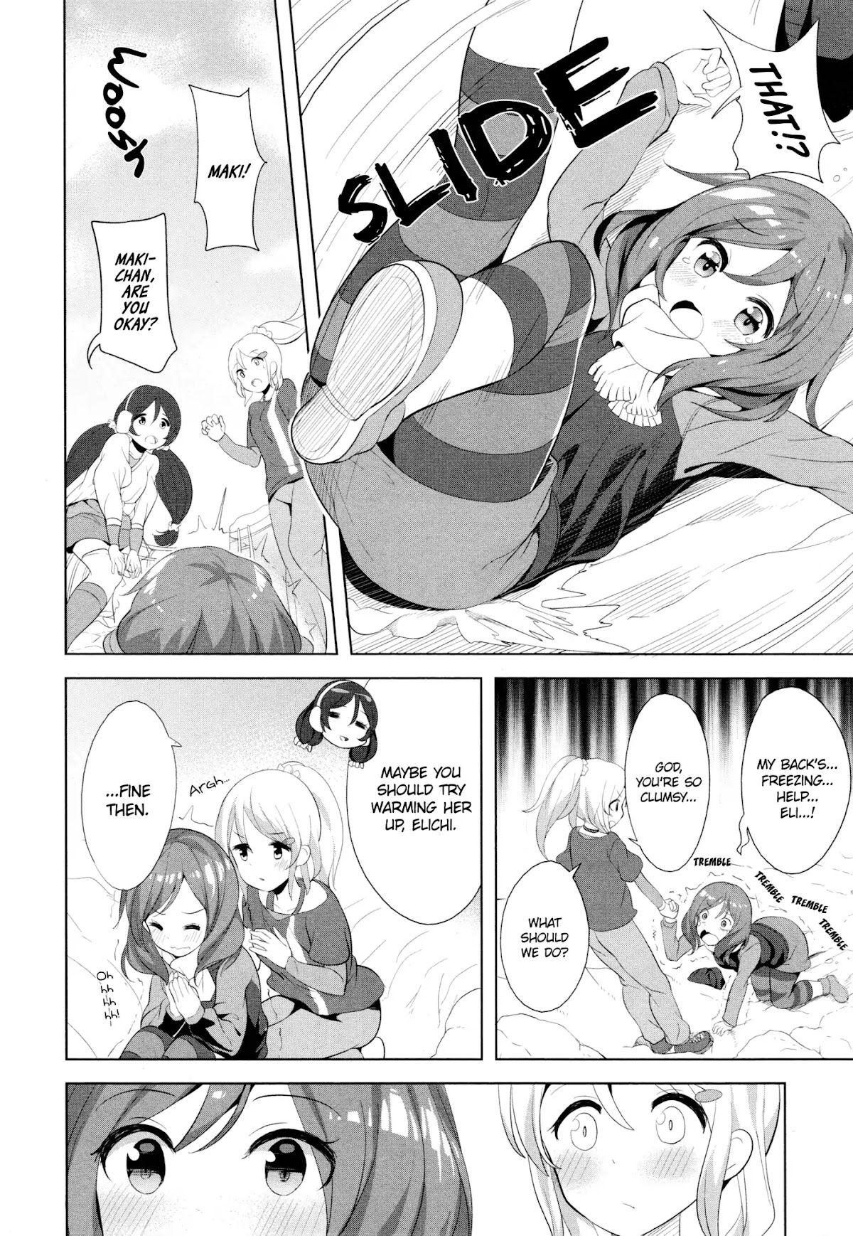 Love Live! Comic Anthology µ's Precious Days Chapter 10 page 4 - Chapter 10: Battle, General Winter (Takasaka Donten)