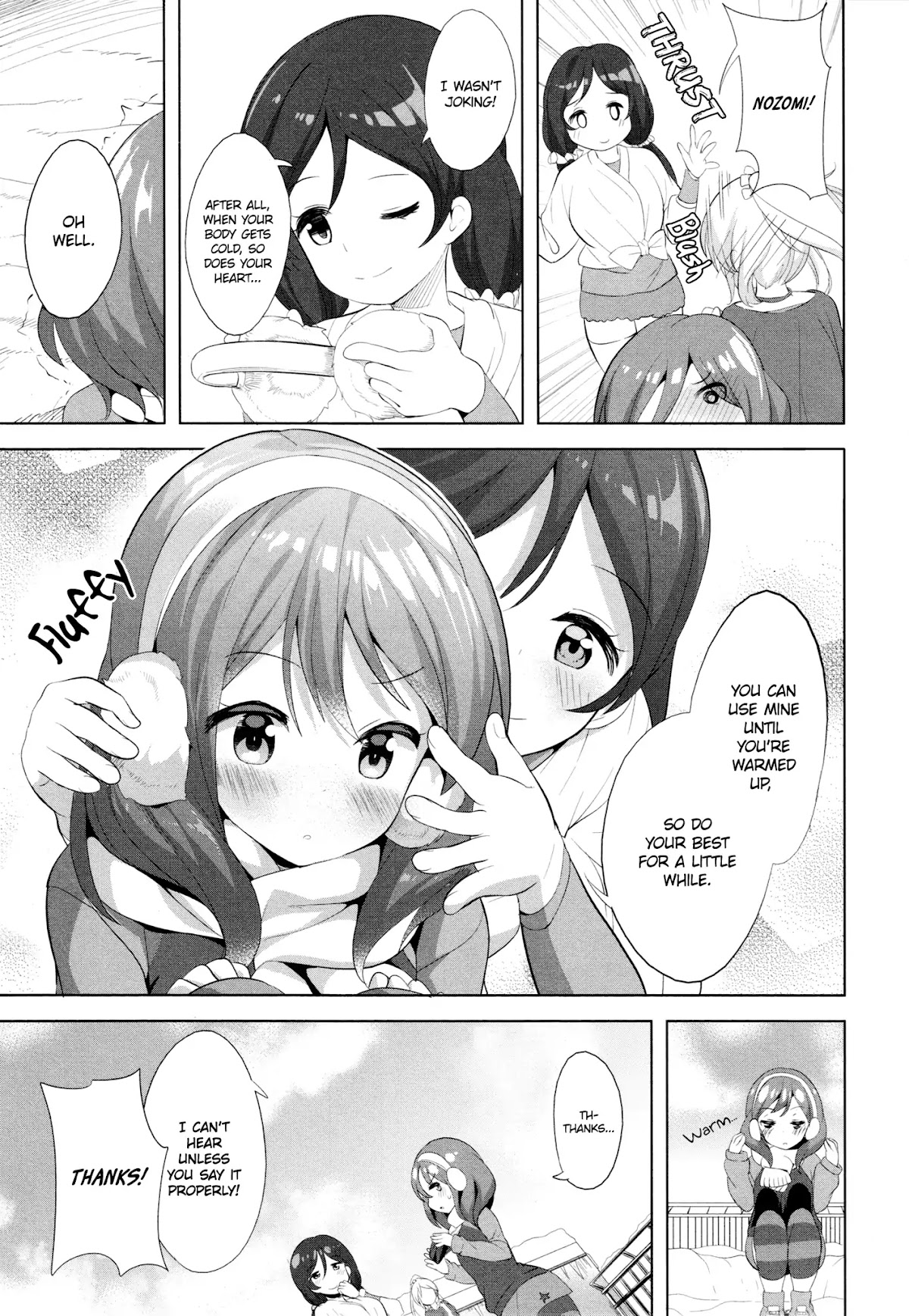 Love Live! Comic Anthology µ's Precious Days Chapter 10 page 5 - Chapter 10: Battle, General Winter (Takasaka Donten)