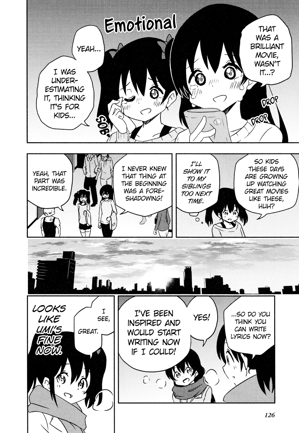 Love Live! Comic Anthology µ's Precious Days Chapter 11 page 10 - Chapter 11: UmiNico Movie Date [END]