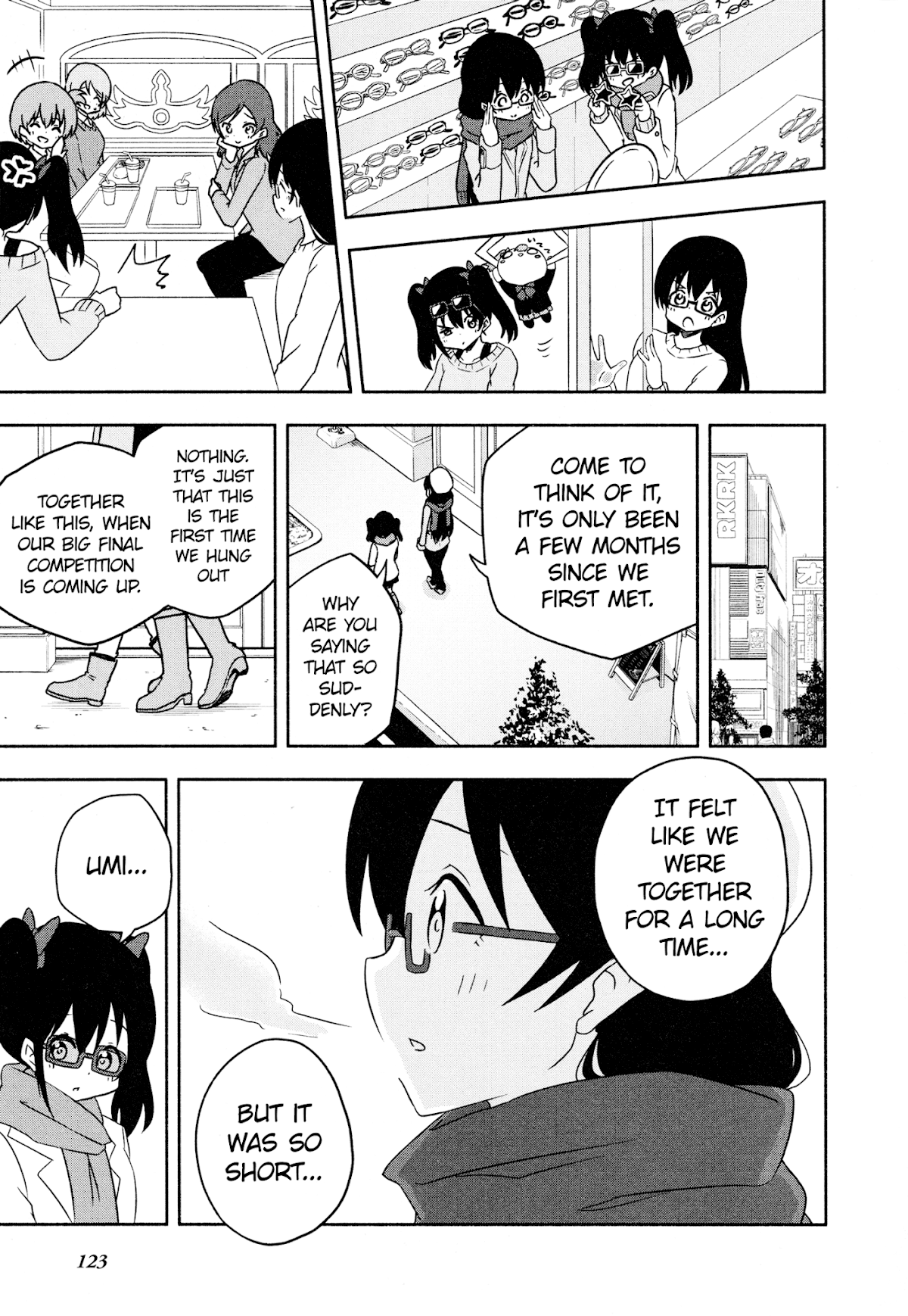Love Live! Comic Anthology µ's Precious Days Chapter 11 page 7 - Chapter 11: UmiNico Movie Date [END]