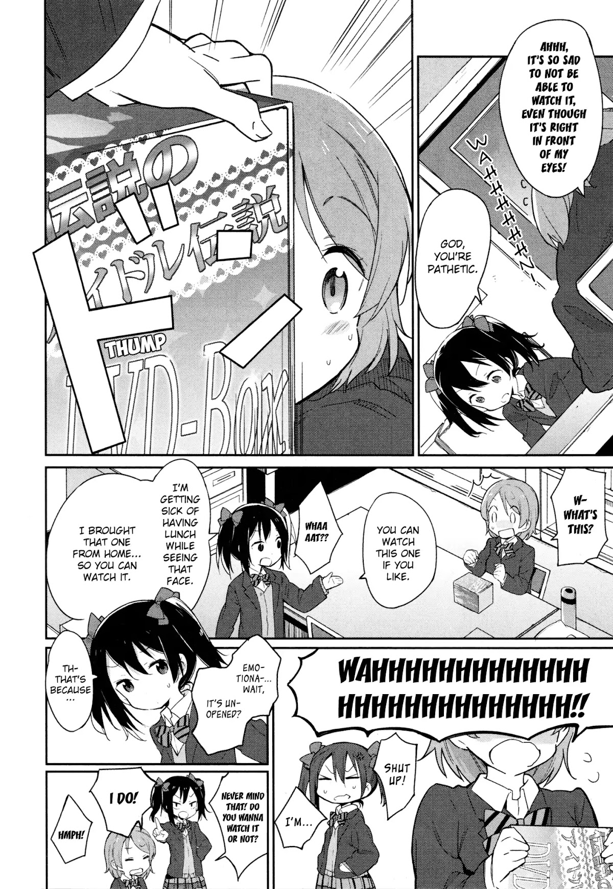 Love Live! Comic Anthology µ's Precious Days Chapter 3 page 4 - Chapter 3: Den Den Den (Yamane Masato)