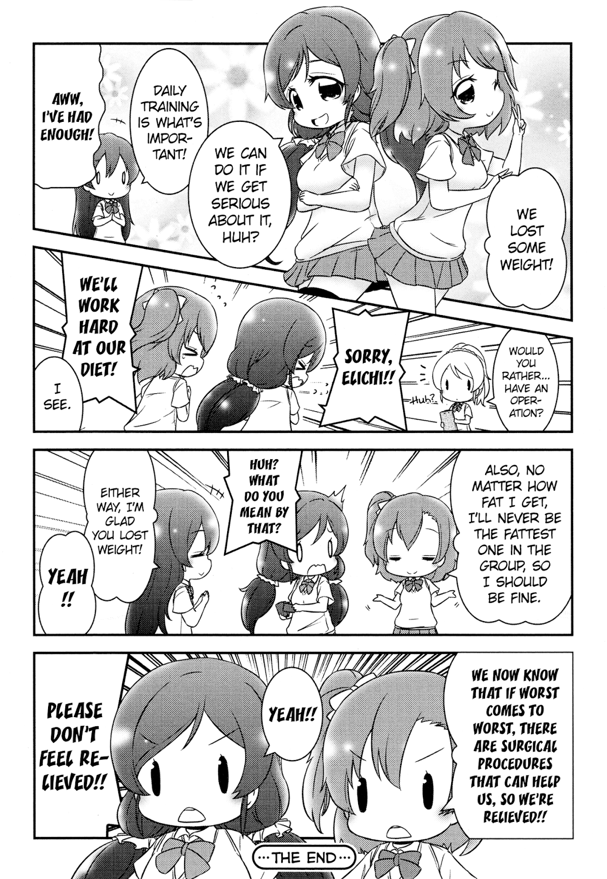 Love Live! Comic Anthology µ's Precious Days Chapter 7 page 7 - Chapter 7: Soaps Get Smaller If You Rub Them.