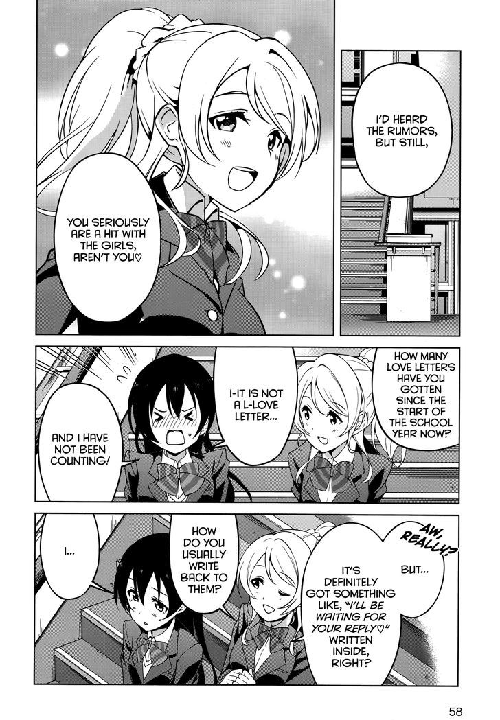 Love Live! - School Idol Diary - Honoka Kotori Umi Chapter 13 page 8 - Chapter 13 : Our Secret