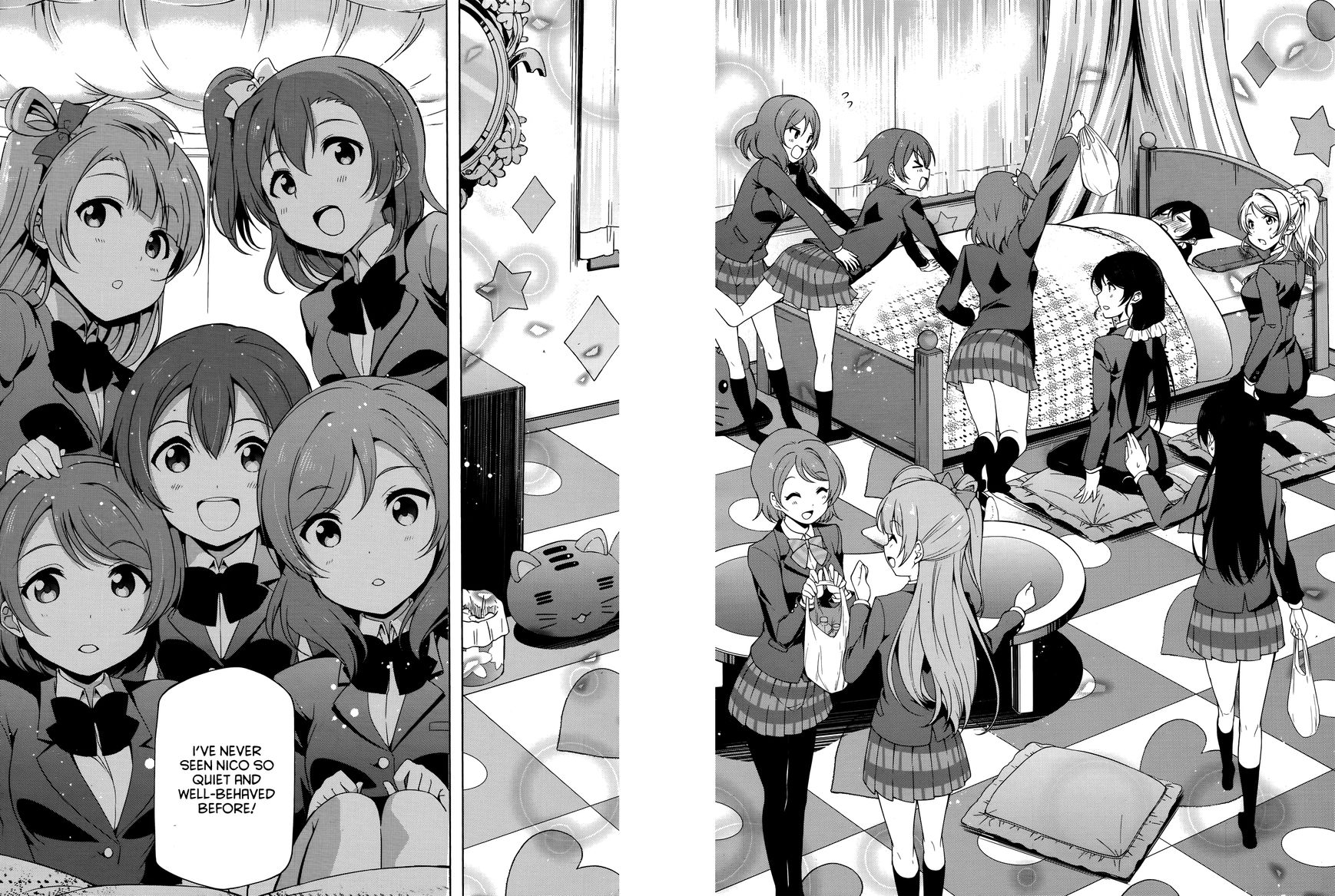 Love Live! - School Idol Diary - Honoka Kotori Umi Chapter 14 page 23 - Chapter 14 : Nico and Î¼'s