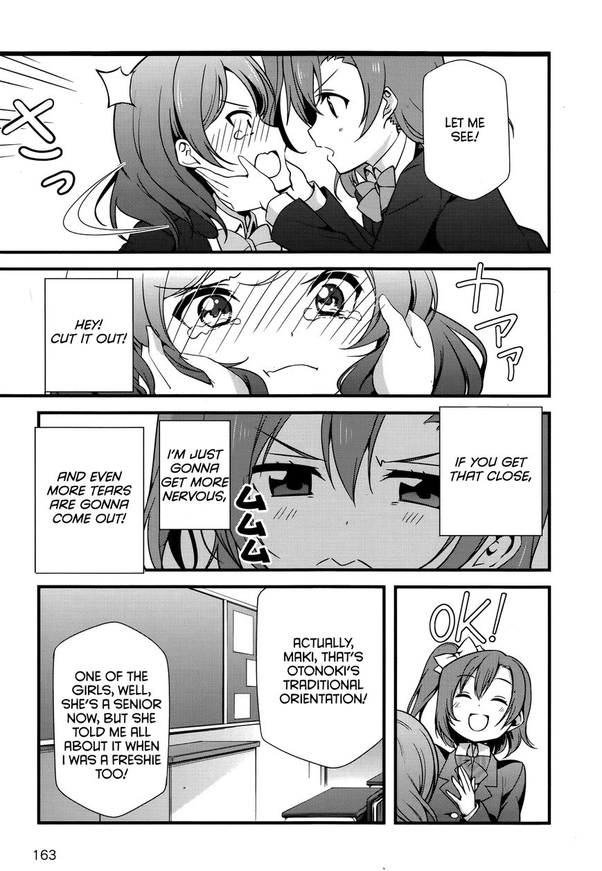Love Live! - School Idol Diary - Honoka Kotori Umi Chapter 16 page 17 - Chapter 16 : First-Years Have it Rough!