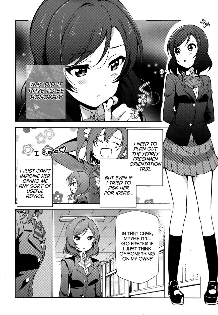 Love Live! - School Idol Diary - Honoka Kotori Umi Chapter 16 page 4 - Chapter 16 : First-Years Have it Rough!