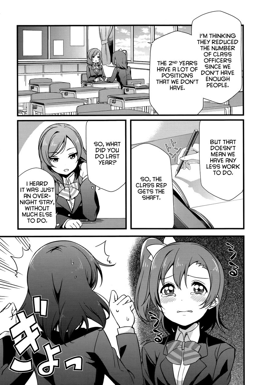Love Live! - School Idol Diary - Honoka Kotori Umi Chapter 16 page 7 - Chapter 16 : First-Years Have it Rough!