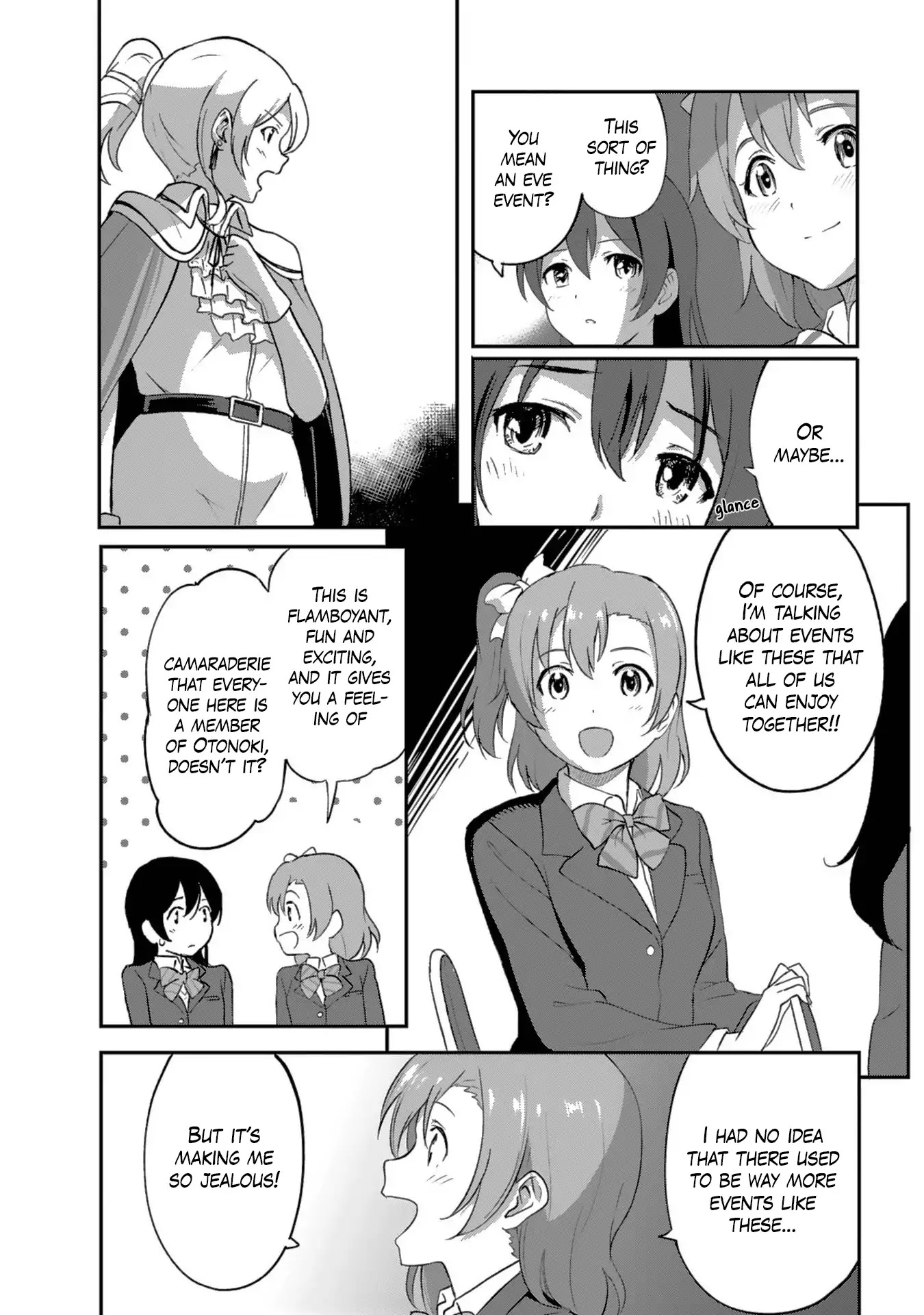 Love Live! School Idol Diary (Second Season) Chapter 1.1 page 12 - Vol.1 Chapter 1: Let's Celebrate the Eve of the School Festival.