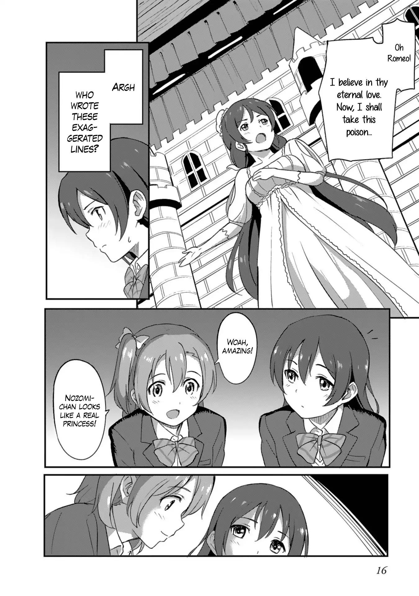 Love Live! School Idol Diary (Second Season) Chapter 1.1 page 18 - Vol.1 Chapter 1: Let's Celebrate the Eve of the School Festival.