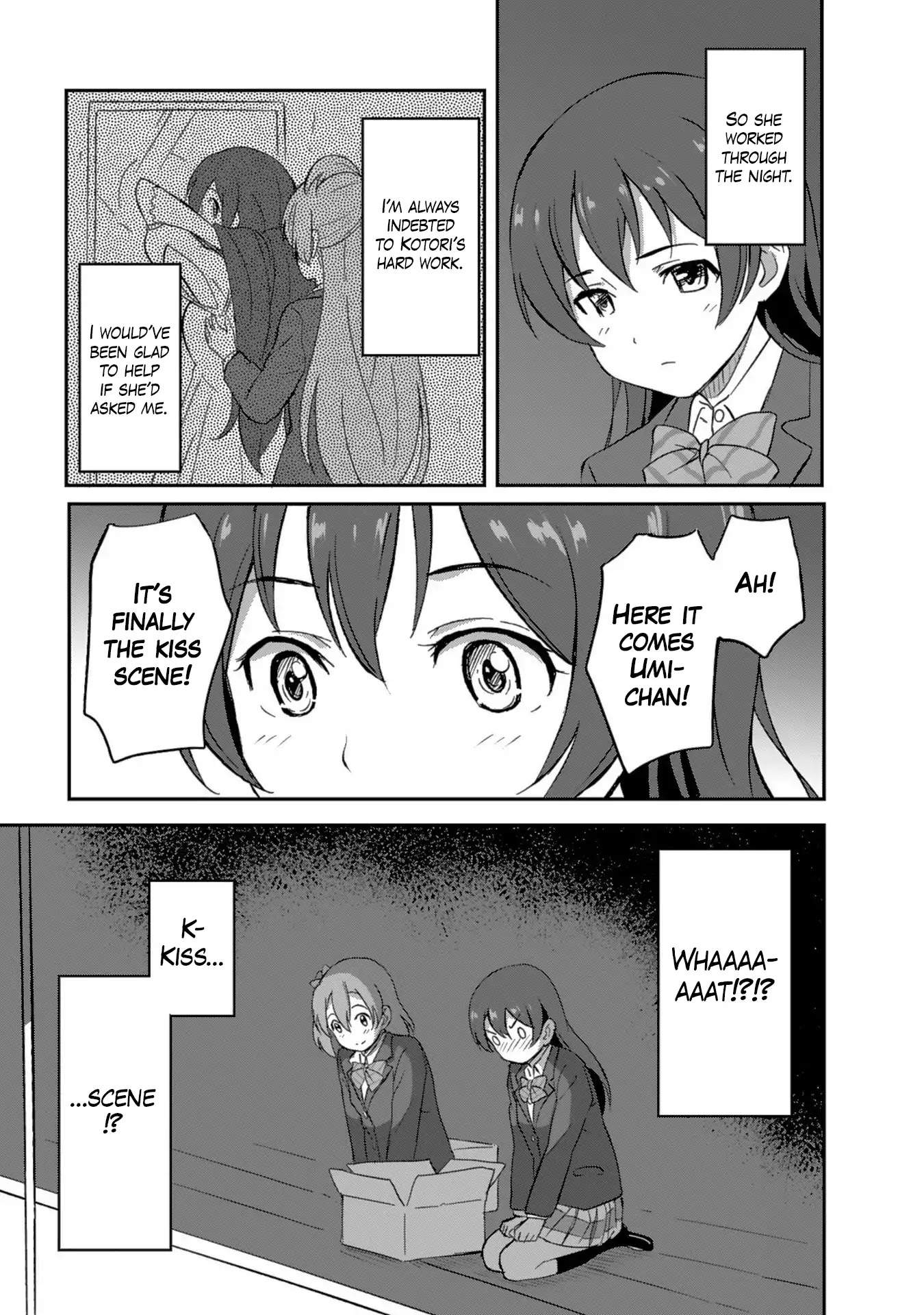 Love Live! School Idol Diary (Second Season) Chapter 1.1 page 21 - Vol.1 Chapter 1: Let's Celebrate the Eve of the School Festival.