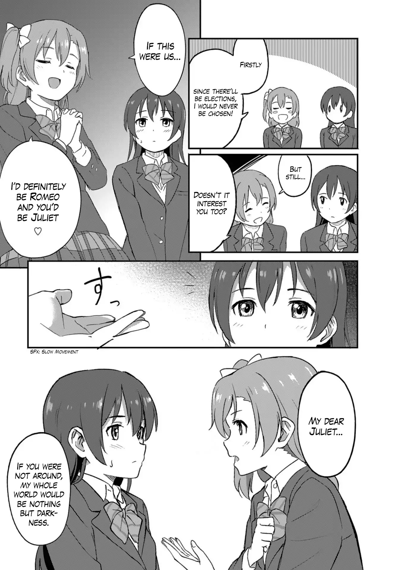 Love Live! School Idol Diary (Second Season) Chapter 1.1 page 25 - Vol.1 Chapter 1: Let's Celebrate the Eve of the School Festival.