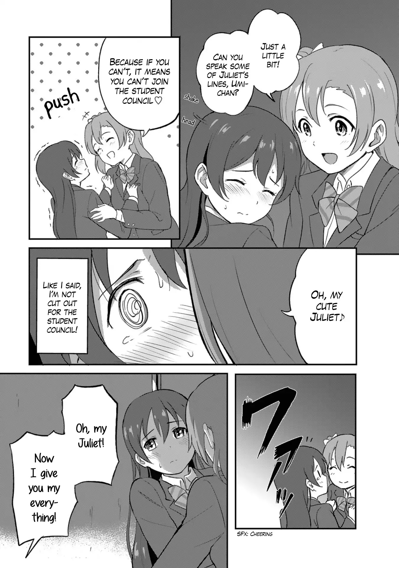 Love Live! School Idol Diary (Second Season) Chapter 1.1 page 27 - Vol.1 Chapter 1: Let's Celebrate the Eve of the School Festival.