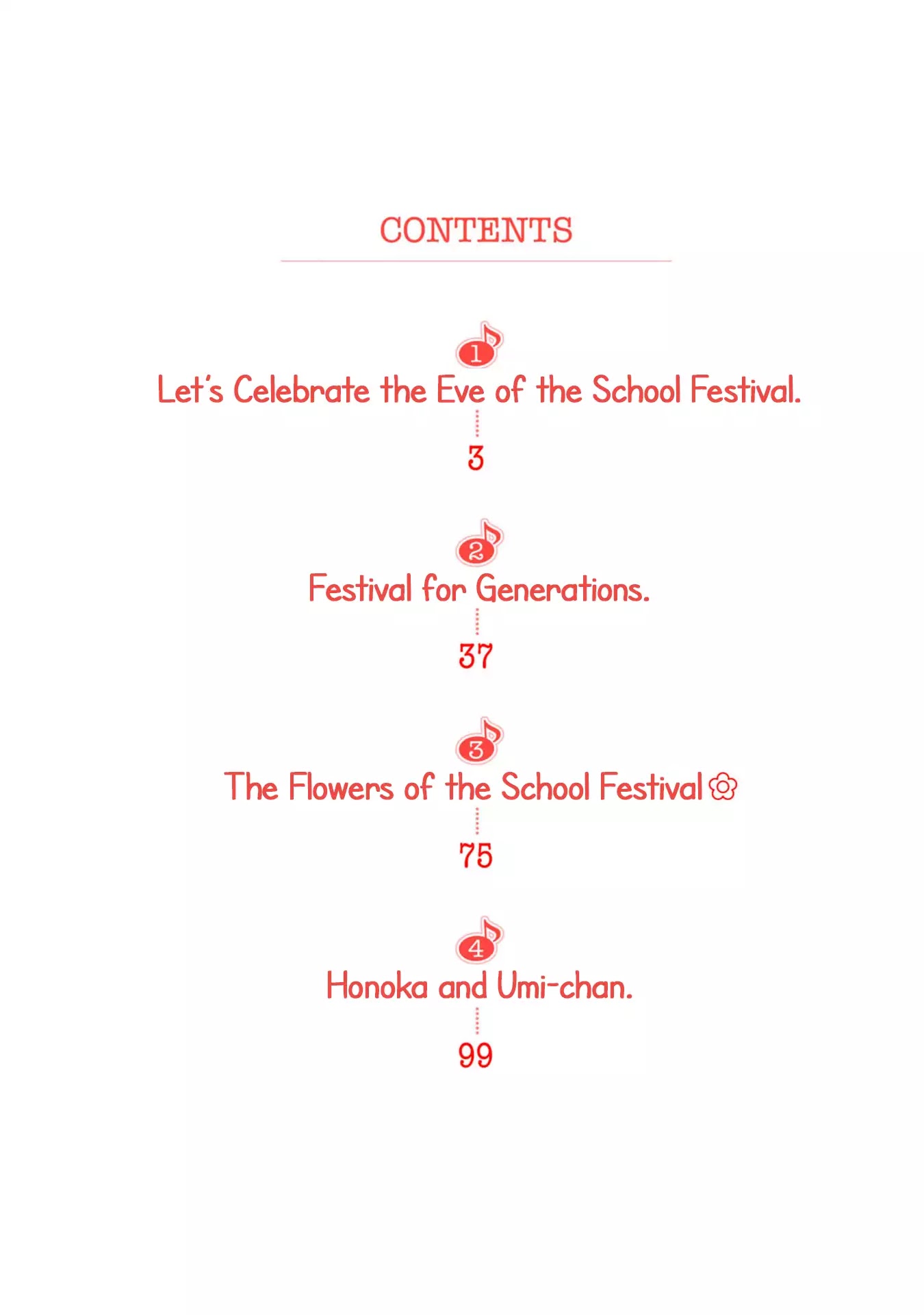 Love Live! School Idol Diary (Second Season) Chapter 1.1 page 4 - Vol.1 Chapter 1: Let's Celebrate the Eve of the School Festival.